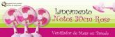 Ventilador Ventisol mesa 30cm notos rosa
